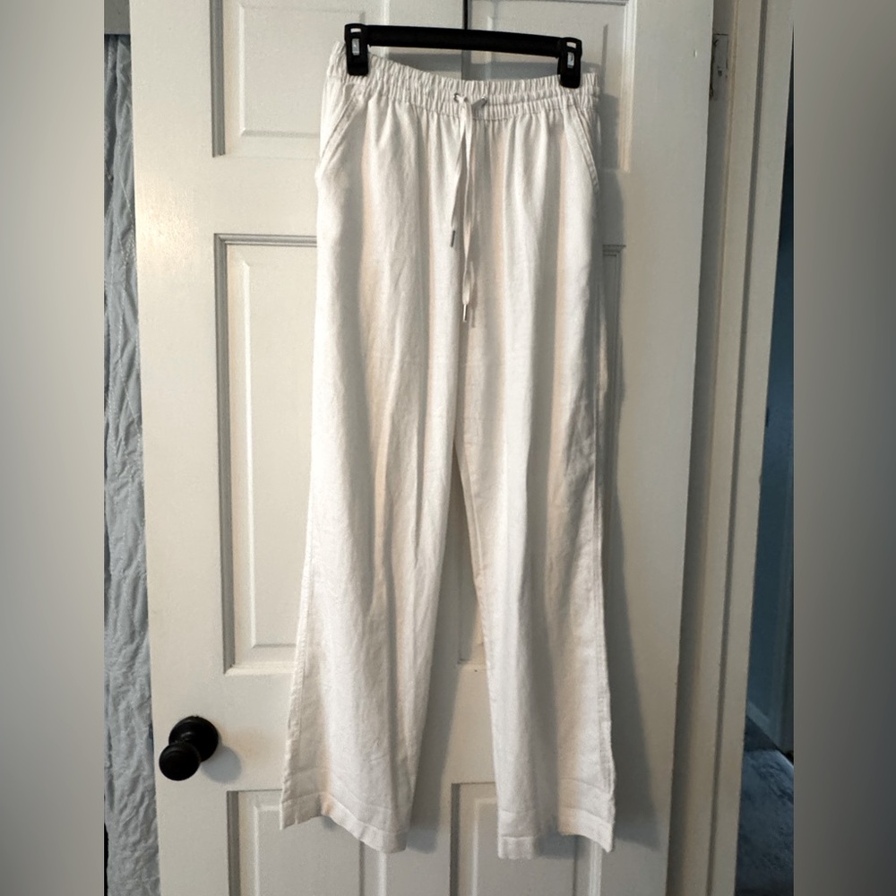 Women’s Love Tree Linen Pants Large